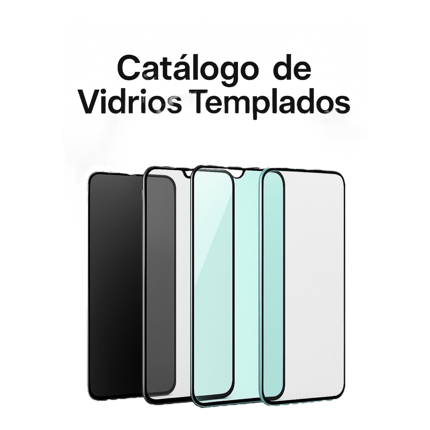 VIDRIOS TEMPLADOS (Protectores de pantalla)