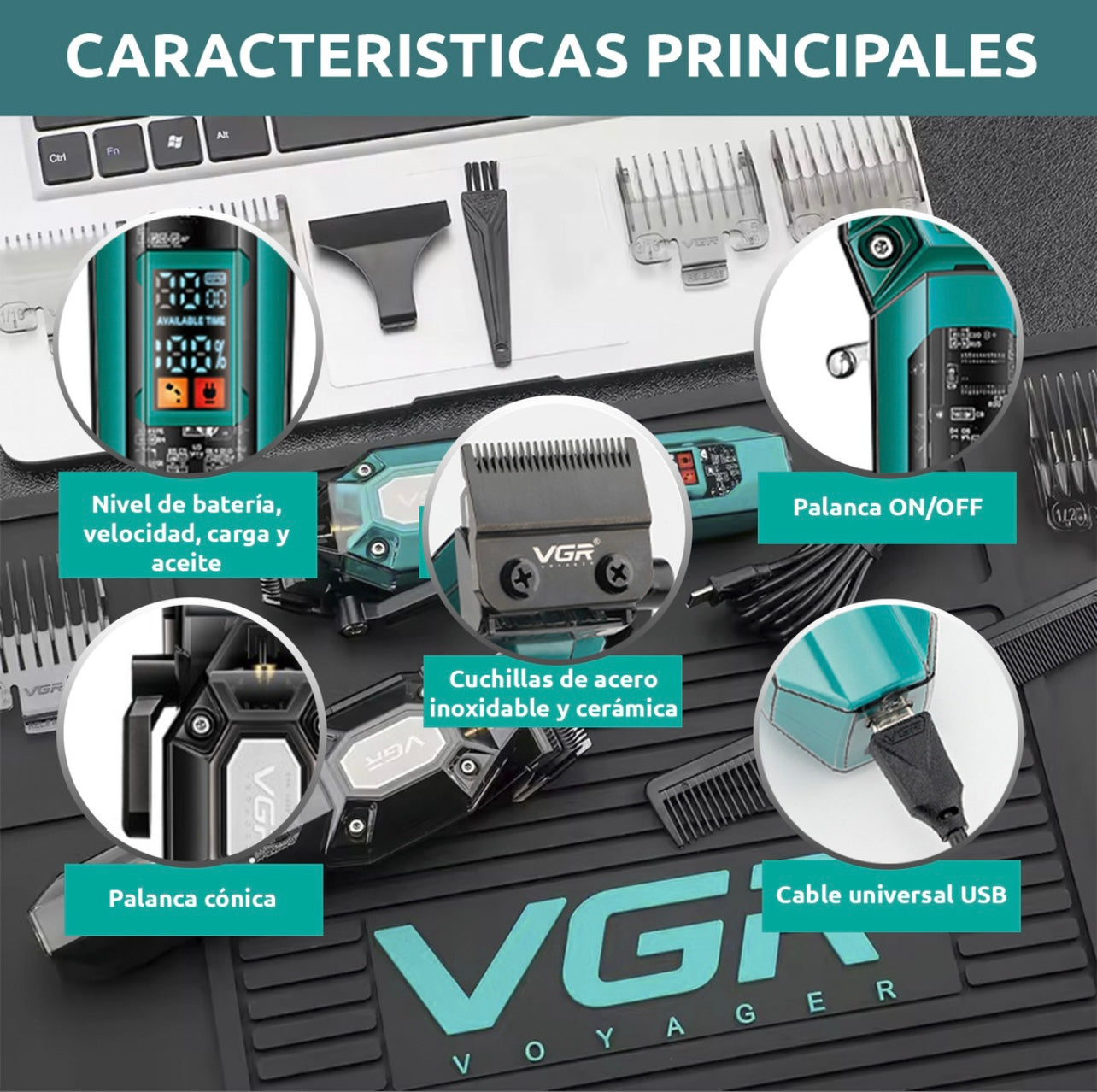 VGR V600 (Máquina Peluquera)