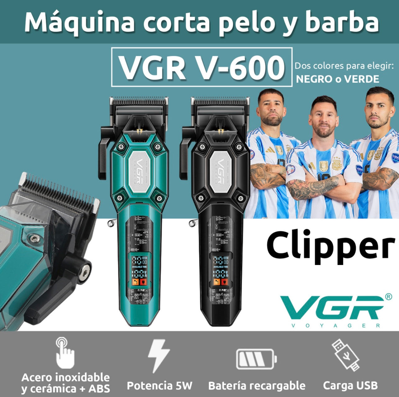 VGR V600 (Máquina Peluquera)